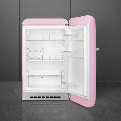 Smeg - Happybar FAB10HRPK6 50'S RETRO STYLE - pastelowy róż