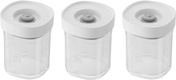 Fresh & Save Cube 3 pojemniki plastikowe Xs - 120 ml, szary - Zwilling