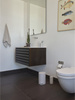 Szczotka do WC Zone Denmark Solo Taupe, porcelana z gumową powłoką