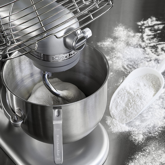 Hak spiralny ze stali nierdzewnej KitchenAid 5K7SDH do mikserów z podnoszoną dzieżą