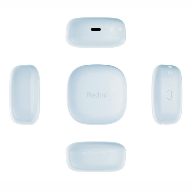 Słuchawki bezprzewodowe Xiaomi Redmi Buds 6 Play, niebieskie, Bluetooth 5.4