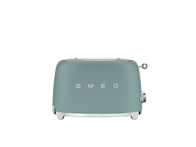 Smeg - Tostery na 2 kromki 50's style Tsf01Egmeu Szmaragdowy (mat)