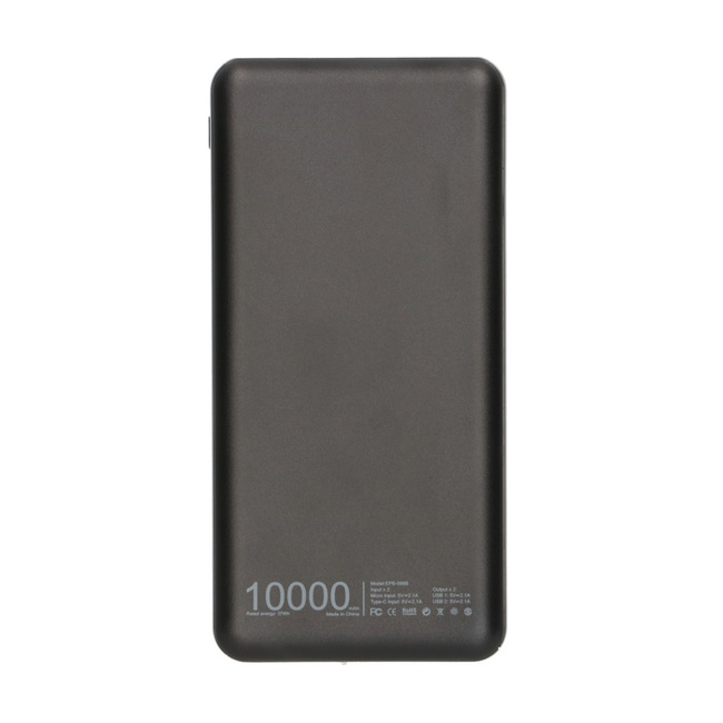 EXTRALINK EPB-098B 10000mAh Powerbank Czarny USB-C szybkie ładowanie przenośny akumulator