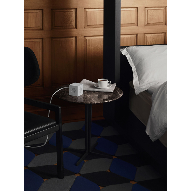 Listwa zasilająca Square 1 z podwójnym Usb-c 30 w i magnetyczną podstawą 1,8 m - biała - Avolt