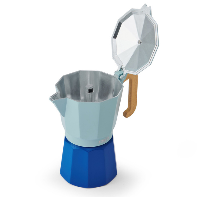 Kawiarka Włoska Venice 6 Cup - Sky Blue La Cafetière