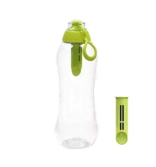 Butelki z wymiennymi filtrami 700ml zielona - Dafi
