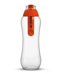 Butelka z wymiennym filtrem 500 ml czerwona - Dafi