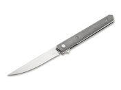 Böker Plus Kwaiken Air Mini Titanium - Nóż Składany EDC, VG-10, Tytan, Lucas Burnley