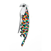 Korkociąg barmański, Kolorowy parrot - Alessi