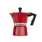 Kawiarka La Caffettiera - 3tz - czerwona Barazzoni