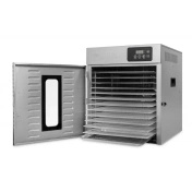 Dehydrator stalowy Wartmann GASTRO WM-1912DH – profesjonalna suszarka do żywności, 12 tac ze stali nierdzewnej, 90 l, 1000 W