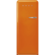Smeg - Chłodziarko-zamrażarka wolnostojąca FAB28LOR6 50'S STYLE - pomarańczowy
