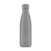 butelki termiczne do napojów 500 ml szara - Chilly's Bottles
