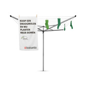 Suszarka ogrodowa Essential szara do betonu + pokrowiec - Brabantia