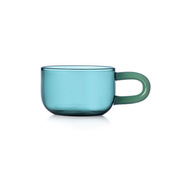 Filiżanki do herbaty Petrol Blue 6 cm - Ichendorf Milano