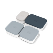 Monbento Extra Pojemniki Do Lunchboxa 4 Sztuki Grey