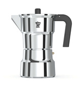 Pezzetti Solidexpress Aluminiowa kawiarka (6 filiżanek) - Srebrny