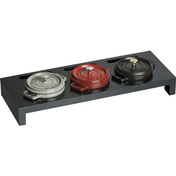 Stand na 3 Mini Cocotte Czarny - Staub