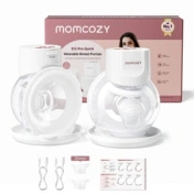 Momcozy S12 Pro Quick | Laktator muszlowy | Bezprzewodowy, podwójny | Kolor biały