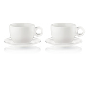 filiżanki do cappuccino z podstawkami 2 sztuki Guzzini