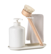 Organizer do zlewu 3 elementy Inu Off White - Zone Denmark