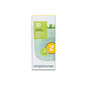 Worki kompostowalne Simplehuman Custom Fit kod Z, 4 l, 30 szt.