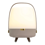 Lite-Up Play Lampa przenośna z głośnikiem - Szary - Kooduu