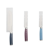 KitchenAid noże kuchenne 3 szt. Multi Colour santoku uniwersalny obieranie