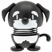 Figurka Hoptimist Schnauzer Xs Black czarno biała sprężynująca 4,9 cm