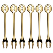 Kiss Gold Pvd - 6 widelczyków