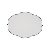 Podkładka pod talerz "kwiat" 28 cm biała Guzzini