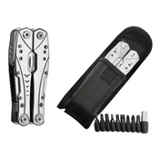 Multitool Extralink 23w1 ze stali nierdzewnej, srebrny, z etui