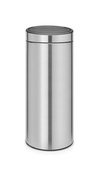 Kosz na śmieci Brabantia Touch Bin New 30 l, stal matowa, z wyjmowanym wiadrem