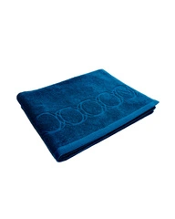 Ręcznik kąpielowy Monogram Opus 100x160 cm morski - Officine Monogram