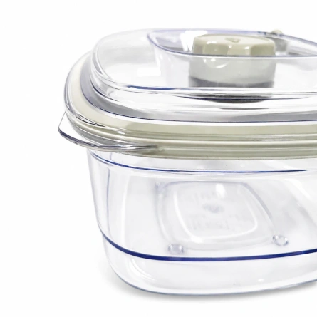 Wartmann pojemnik próżniowy 1,4 l BPA-free kwadratowy 3-pozycyjny zawór mikrofalówka zamrażarka