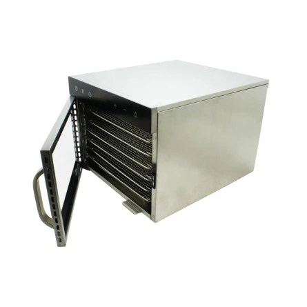 Dehydrator Wartmann WM-2206 DH 500 W – suszarka do owoców, warzyw i grzybów ze stali nierdzewnej (6 tac)