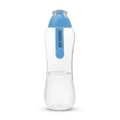 Butelki z wymiennym filtrem 500 ml niebieskie - Dafi