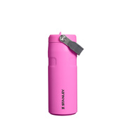 Butelka termiczna Stanley IceFlow Flip Straw 0,47 l ze słomką, różowa Hot Pink