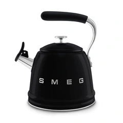 Smeg - 'Czajnik z jednotonowym gwizdkiem Wkf01bl 50's Style