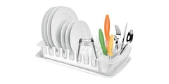 Ociekacz z podstawką Clean Kit, biały - Tescoma