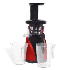 Slowstar Vertical Slow Juicer & Mincer Red - Profesjonalna Wyciskarka do Soków Czerwona - Tribest