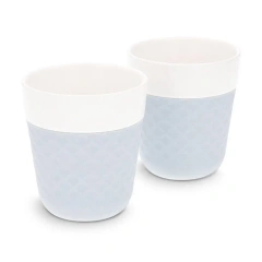 Kubeczki Porcelanowe Do Herbaty 2szt Niebieskie - Cookut
