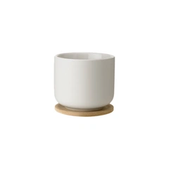 Kubek Z Podstawką Theo Piaskowy - Stelton