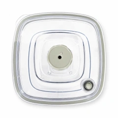 Wartmann pojemnik próżniowy 2l kwadratowy BPA-free 3-pozycyjny zawór mikrofalówka lodówka zamrażarka