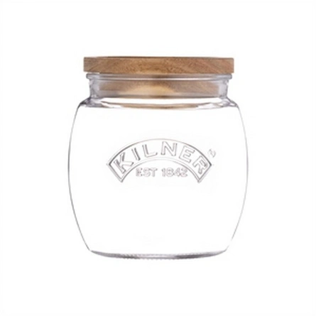 Słoik 0.85l z Drewnianą Pokr. Universal Storage - Kilner (Rayware Group)