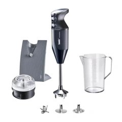 Blender ręczny Bamix Swissline M200 czarny z srebrną końcówką 