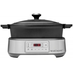 Multicooker Wartmann WM-2401 MC – żeliwny garnek 5,5 l, 6 funkcji