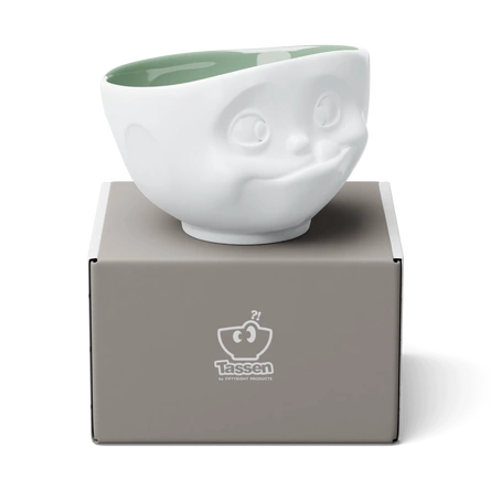Miseczki Smakowite Buźka ciemno zielone Tassen 500 ml - 58Products