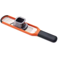 Tarka z plastrownikiem Handi Grate™, pomarańc - Joseph Joseph