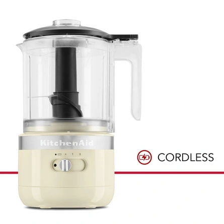Bezprzewodowy malakser KitchenAid 1,1 l 5KFCB519EAC, kremowy